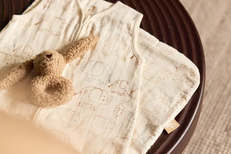 Jollein Baby Slaapzak Jersey Elephant Tales 110cm