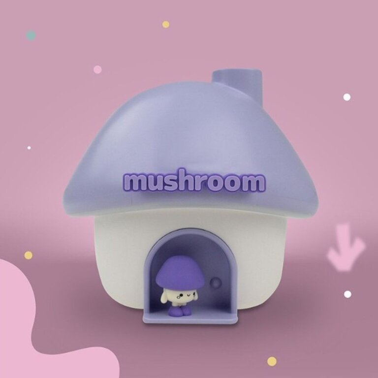 Mary's Luchtbevochtiger - Mushroom House Purple