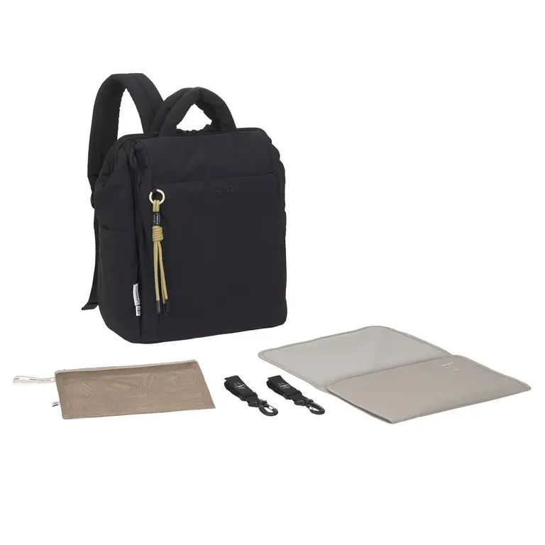 Lässig Luierrugzak - Minoa - zwart