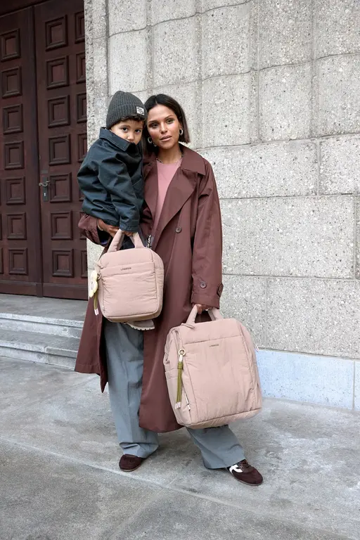 Lässig Luierrugzak - Minoa - poederroze