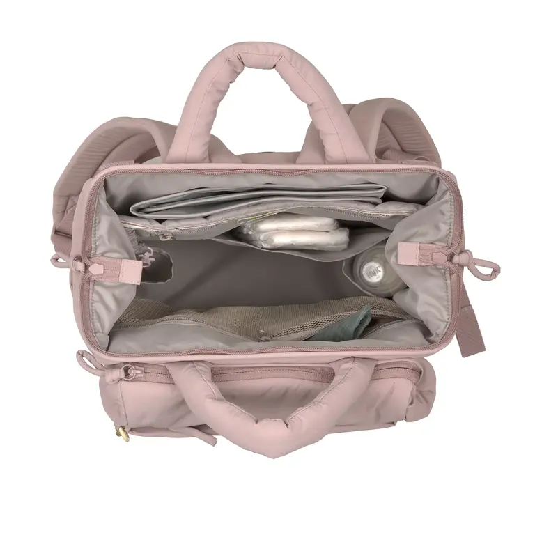 Lässig Luierrugzak - Minoa - poederroze