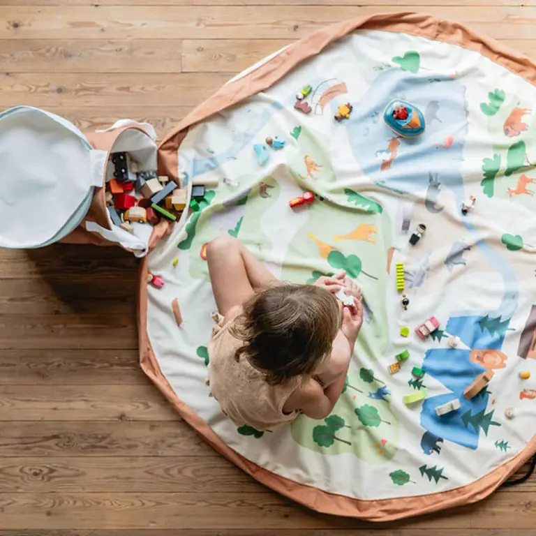 Play & Go Opbergmand/Speelkleed Soo - Zoo