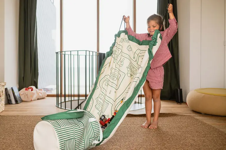 Play & Go Opbergmand/Speelkleed Soo - Roadmap