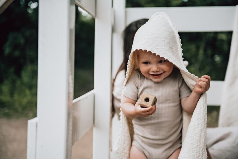 Koeka Omslagdoek Lace Elba natural