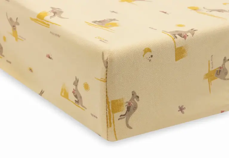 Jollein Aankleedkussenhoes - Kangaroots