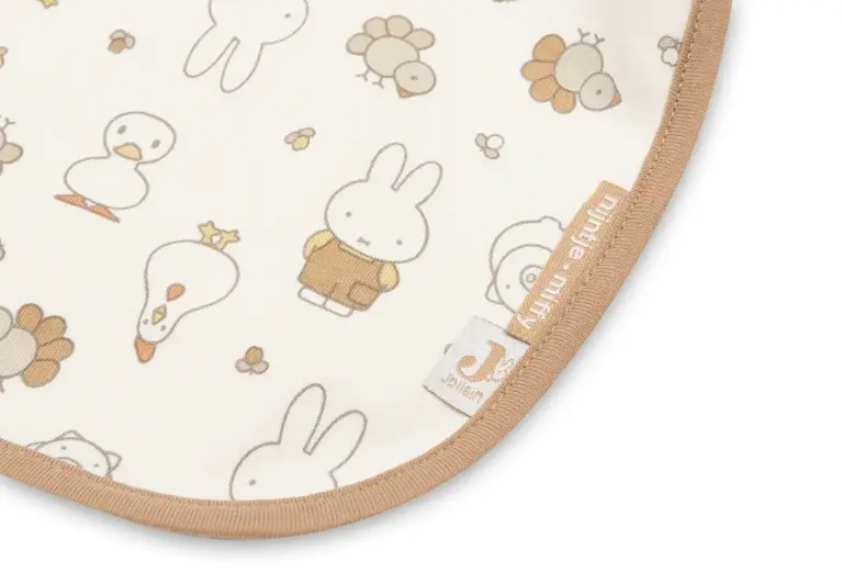 Jollein Slab Jersey Waterproof - Miffy Family Farm - 5 Stuks