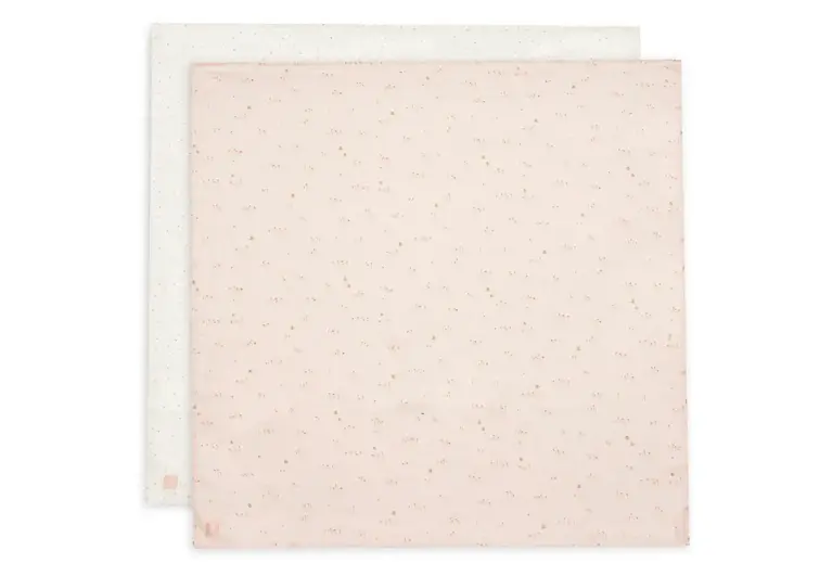 Jollein Hydrofiele Doek Large 115x115cm - Pretty Picnic - 2 Stuks