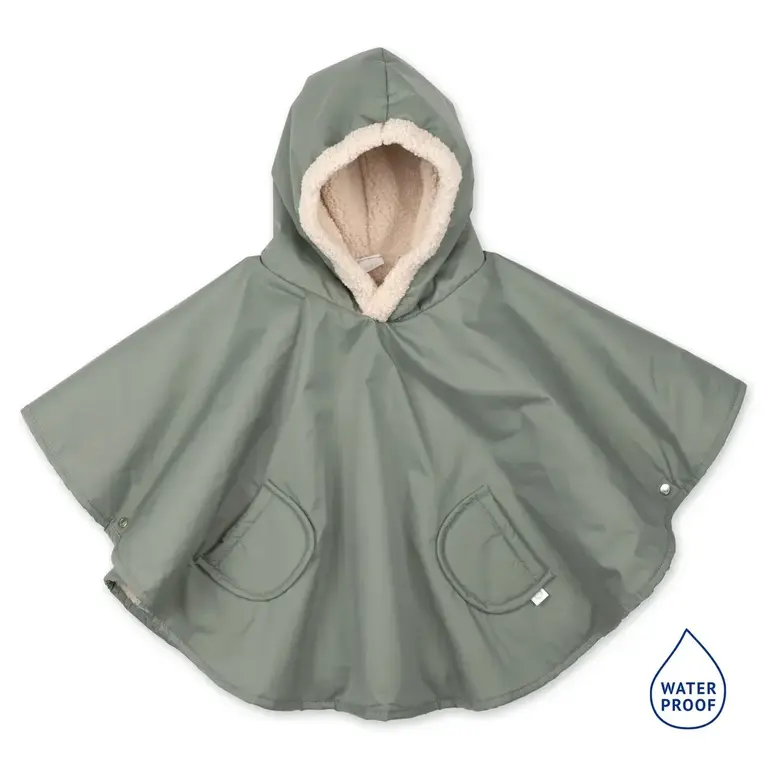Bemini Reisponcho 9-36m Waterproof + teddy green
