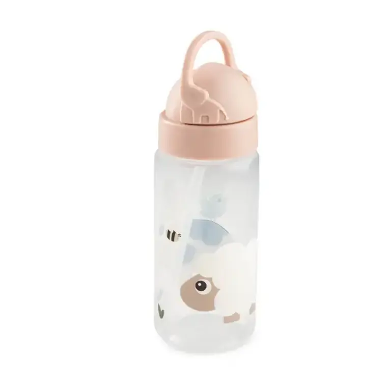 Done by Deer Straw bottle - Tiny farm - Powder - 350 ml