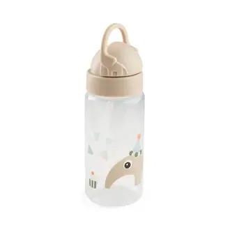 Done by Deer Straw bottle - Celebration - Sand - 350 ml