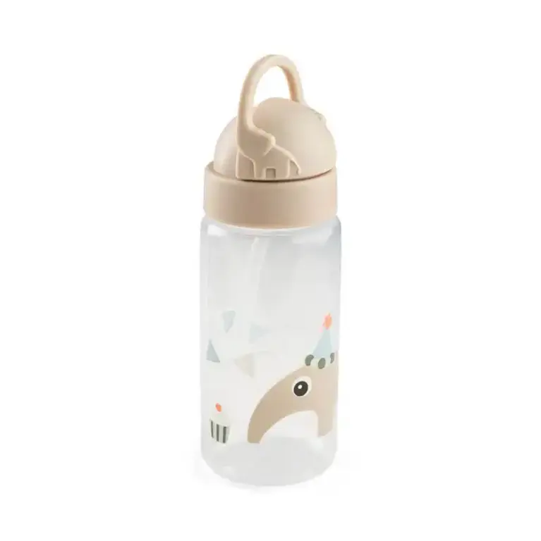 Done by Deer Straw bottle - Celebration - Sand - 350 ml