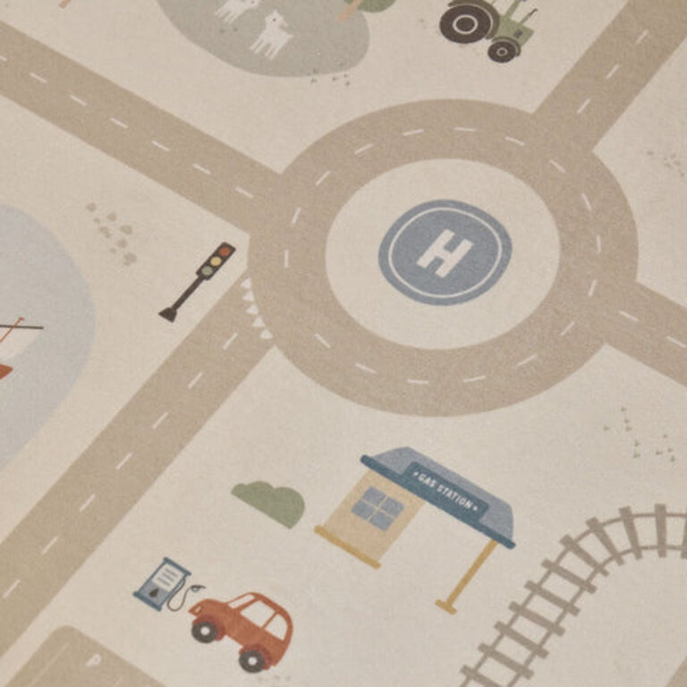 Little Dutch Auto speelkleed Beige