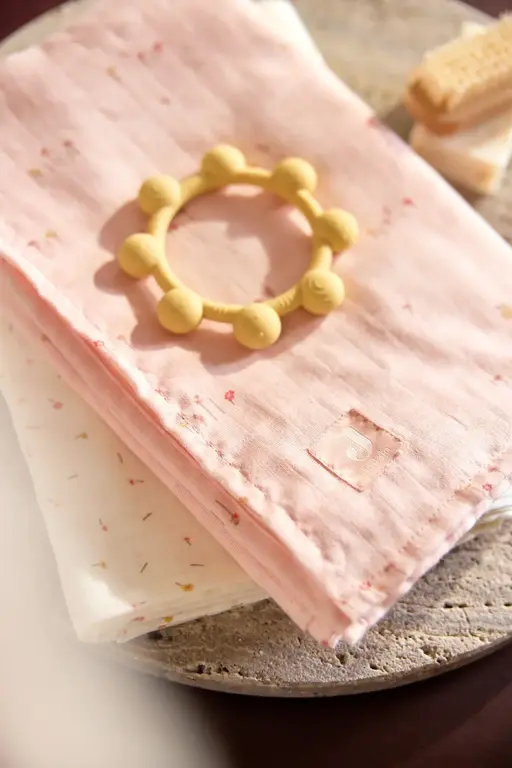 Jollein Bijtring Siliconen Sun - Vanilla