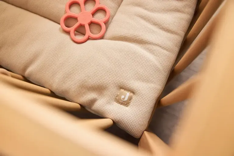 Jollein Bijtring Siliconen Flower - Coral Rose