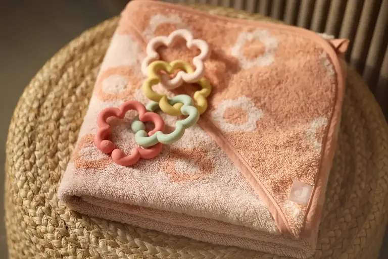 Jollein Speelgoed Ringen Siliconen Flowers