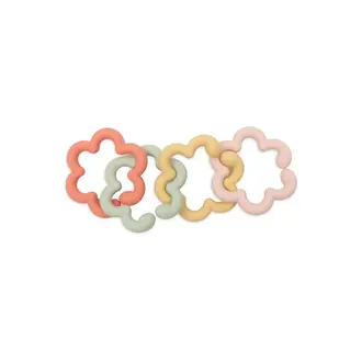 Jollein Speelgoed Ringen Siliconen Flowers