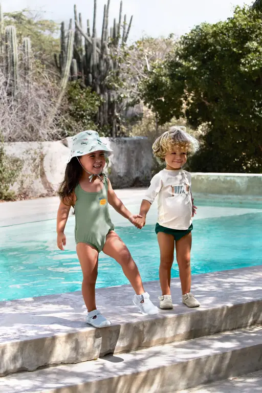 Lässig Omkeerbare UV-pet voor kinderen - Ice, Blue