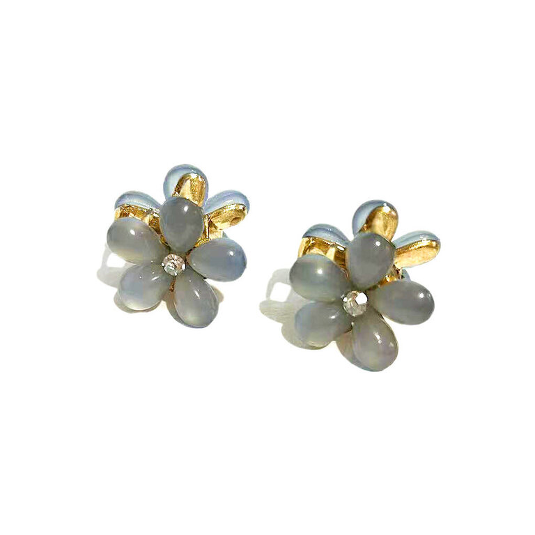 Busy Lizzie Hair clips mini - Flowers - Lavendel