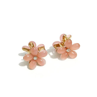 Busy Lizzie Hair clips mini - Flowers - Rose