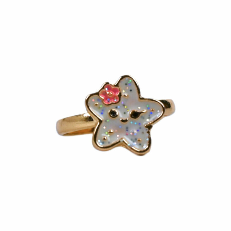 Busy Lizzie Ring - Cute star - Gold