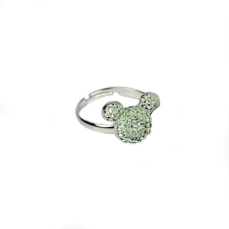 Busy Lizzie Ring - Sparkle - Mickey - Mint
