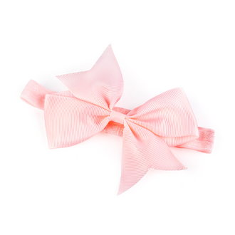 Busy Lizzie Hair bow - Hair band - Powder pink