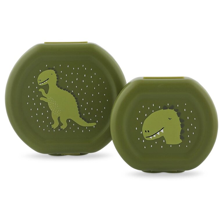 Trixie Snackbox met clip - 2 stuks - Mr. Dino