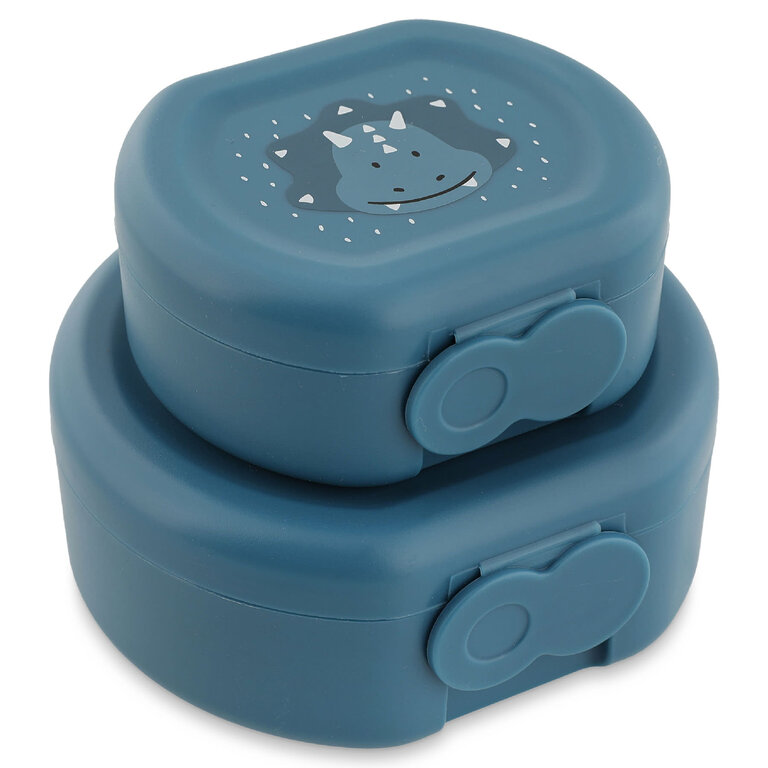 Trixie Snackbox met clip - 2 stuks - Mr. Triceratops