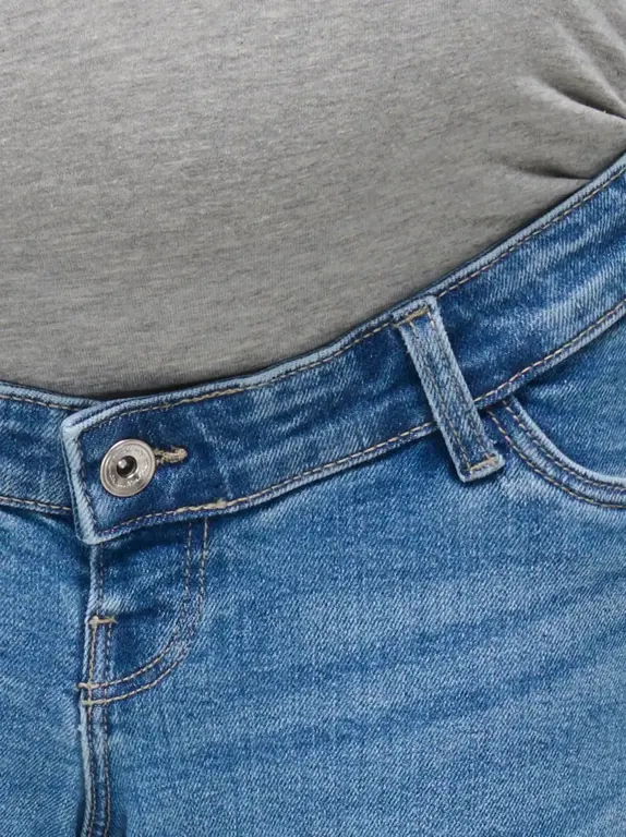 Only OLMJULLES Wide Leg Blue Denim