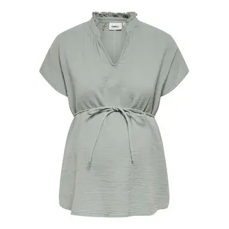 Only OLMTHYRA  V-Neck Top Groen