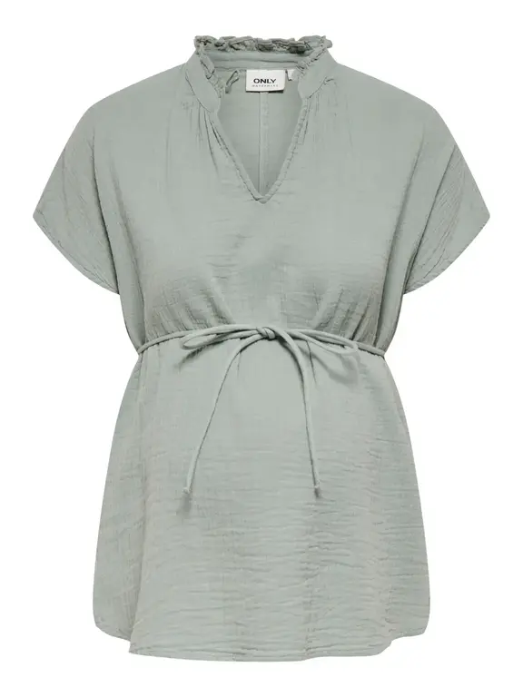 Only OLMTHYRA  V-Neck Top Groen