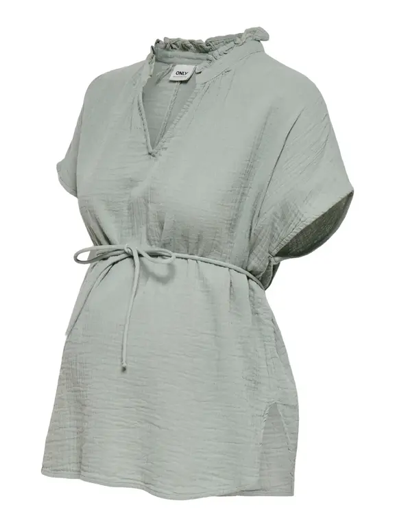 Only OLMTHYRA  V-Neck Top Groen