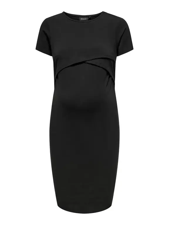 Only OLMADELIE  O-Neck Dress Black