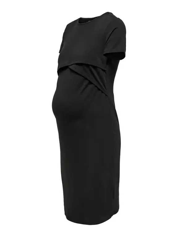Only OLMADELIE  O-Neck Dress Black