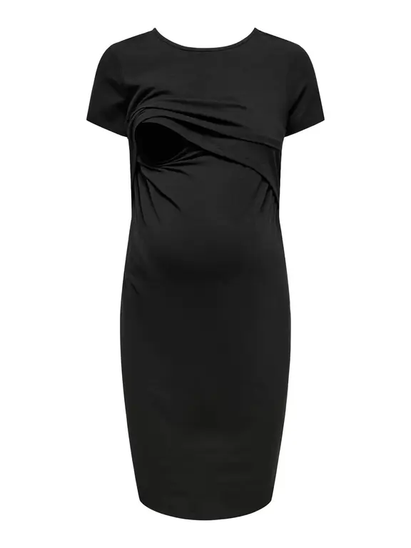 Only OLMADELIE  O-Neck Dress Black