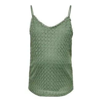 Only OLMPATRICIA Singlet Hedge Green