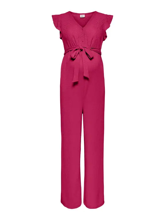 Only OLMELISA Jumpsuit Framboos