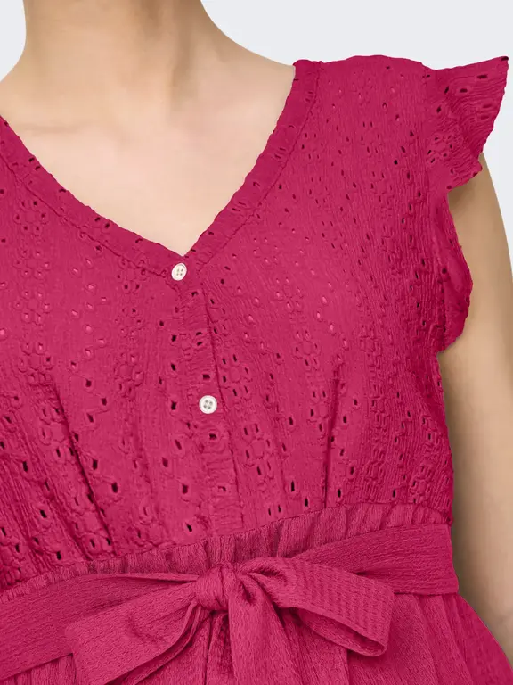 Only OLMELISA Jumpsuit Framboos