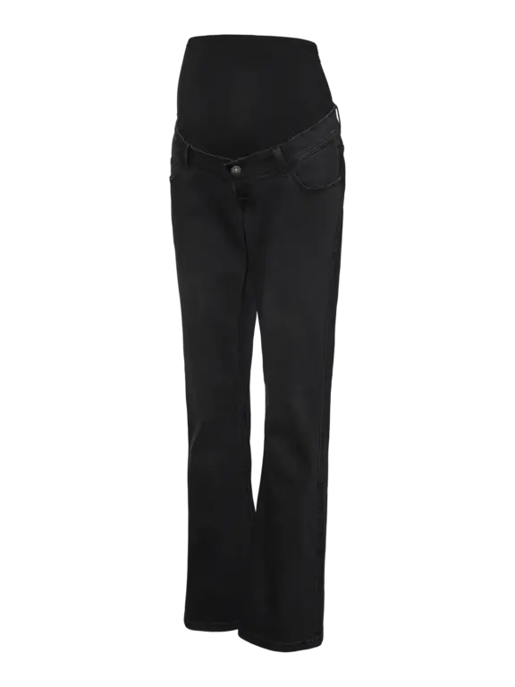 Mama;Licious Flared fit Jeans Black Denim