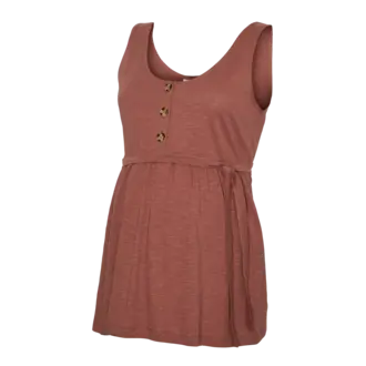 Mama;Licious Zwangerschaps-top Mahogany