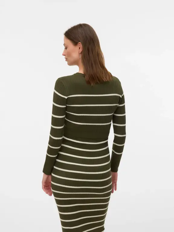 Mama;Licious Gebreide Zwangerschaps-pullover Groen