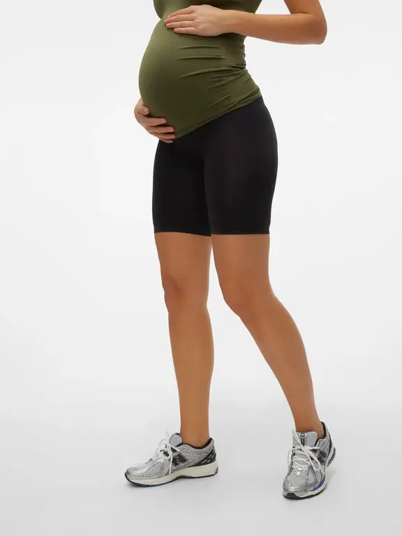 Mama;Licious Zwangerschaps-shorts Black