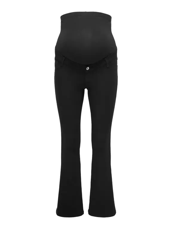 Only OLMRAIN Flared fit Jeans Black Denim