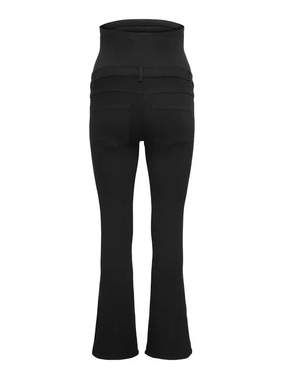 Only OLMRAIN Flared fit Jeans Black Denim
