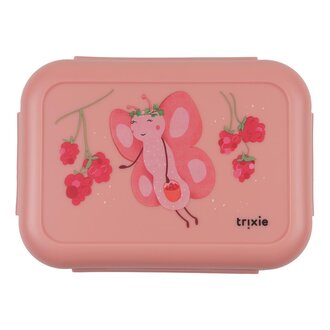 Trixie Brooddoos met clips - Fruit fairy Mrs. Butterfly
