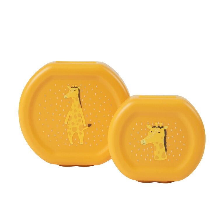 Trixie Snackbox met clip - 2 stuks - Mr. Giraffe