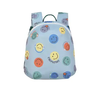 Lässig Babyrugzak - SmileyWorld blauw