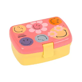 Lässig Kinderlunchbox - SmileyWorld roze