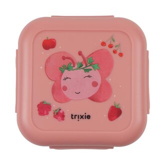 Trixie Snack box with clips - Fruit fairy Mrs. Butterfly