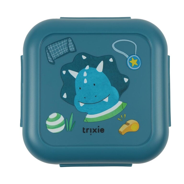Trixie Snack box with clips - Ballplayer Mr. Triceratops
